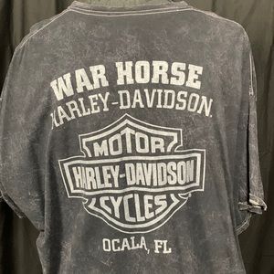 XXL War horse Harley Davidson Ocala Florida t shirt